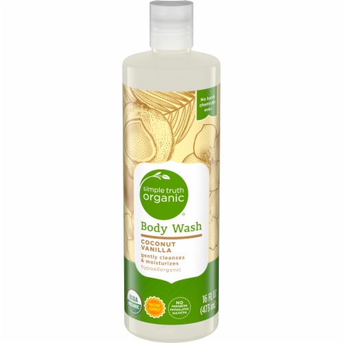 Simple Truth Organic® Coconut Vanilla Body Wash Perspective: front
