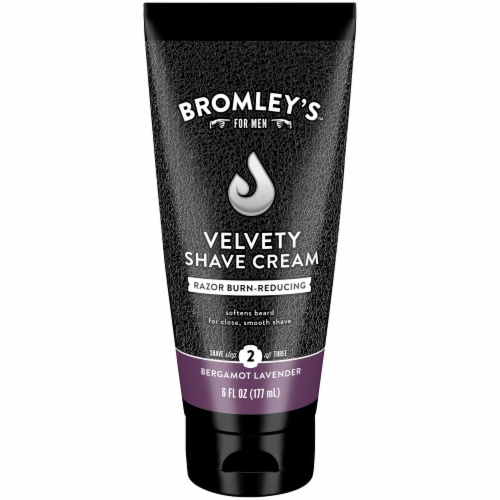 Bromley's™ For Men Bergamot Lavender Velvety Shave Cream Perspective: front