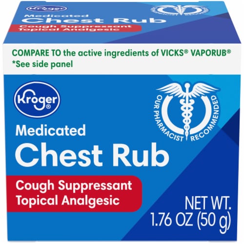 Vicks® VapoRub® Original Cough Suppressant Topical Analgesic Ointment, 1.76  oz - Kroger