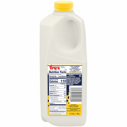 Fry's Food Stores Cultured Lowfat Buttermilk Perspective: front