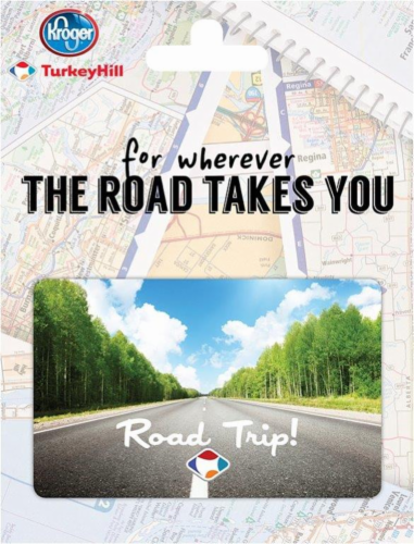 Kroger® Turkey Hill Service Station Road Trip Card Perspective: front