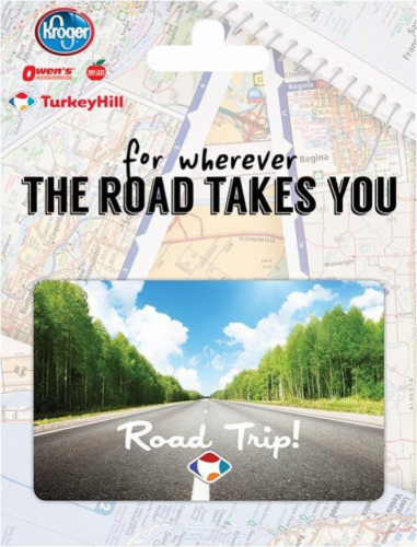 Kroger® Turkey Hill Road Trip Card Perspective: front