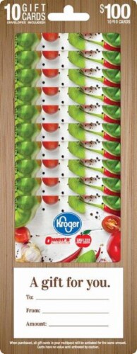 Kroger® $10 Gift Card Perspective: front