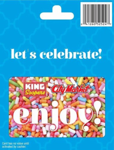 King Soopers Enjoy Gift Card, 1 ct - King Soopers
