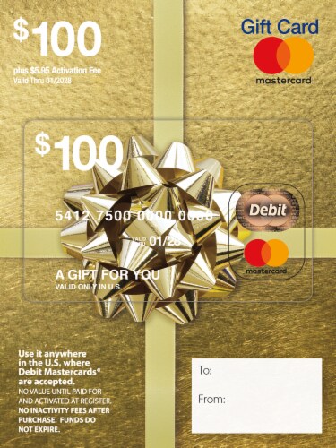 $100 Gift Card, 1 ct - Kroger