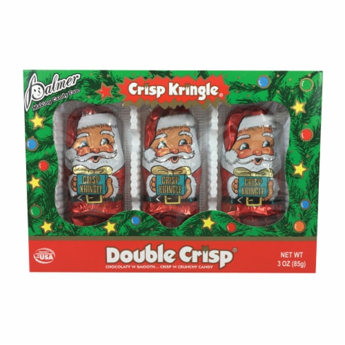 Palmer Crisp Kringle® Double Crisp® Holiday Candy Perspective: front