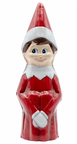 R.M. Palmer Elf on the Shelf Hollow Milk Chocolate Holiday Candy Perspective: front