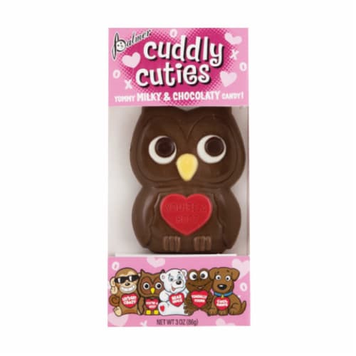 Palmer Cuddly Cuties Milky & Chocolaty Candy Valentine Perspective: front