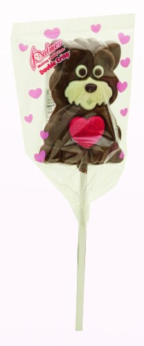 Palmer Big Puppy Double Crisp Pops Valentine Candy Perspective: front