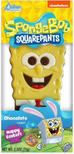 R.M. Palmer Spongebob Squarepants Chocolate Easter Candy Assortment Perspective: front