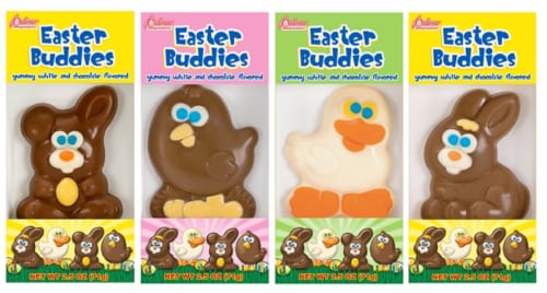 R.M. Palmer Easter Buddies Decorated Chocolate Candy - Assorted Perspective: front