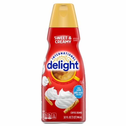 International Delight Sweet & Creamy Coffee Creamer Perspective: front