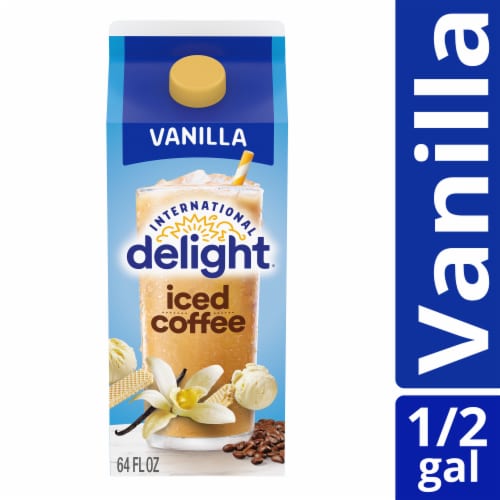 International Delight Vanilla Iced Coffee Perspective: front