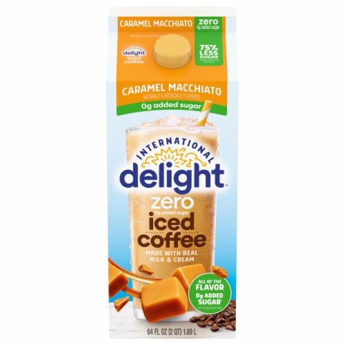 International Delight® Caramel Macchiato Light Iced Coffee Perspective: front