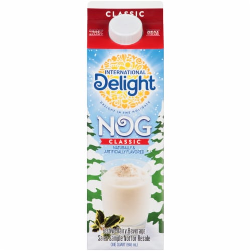 International Delight Classic Nog Perspective: front