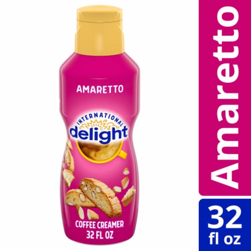 International Delight Coffee Creamer Almond Cherry Macaron Perspective: front