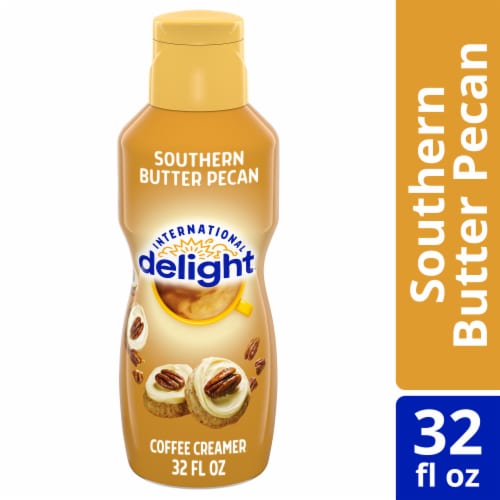 International Delight Southern Butter Pecan Coffee Creamer Perspective: front