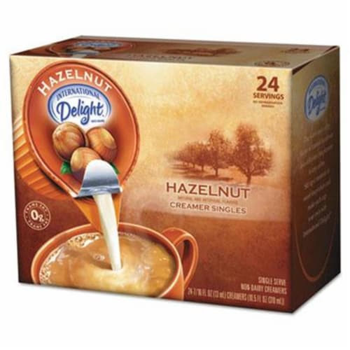 International Delight™ Hazelnut Coffee Creamer Singles Perspective: front