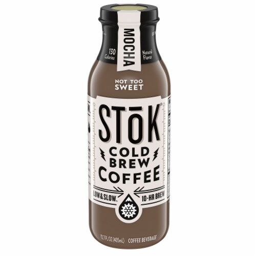 Stok® Mocha Cold Brew Coffee Perspective: front