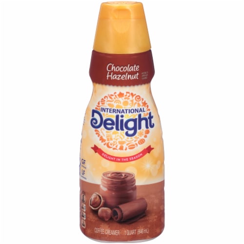 International Delight Chocolate Hazelnut Coffee Creamer Perspective: front