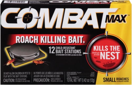Combat® Max Roach Killing Bait - 12 Pack Perspective: front