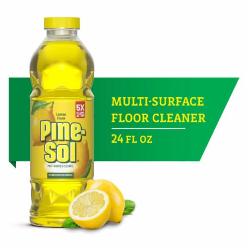 Pine-Sol Multi-Surface Floor Cleaner Lemon Fresh Perspective: front