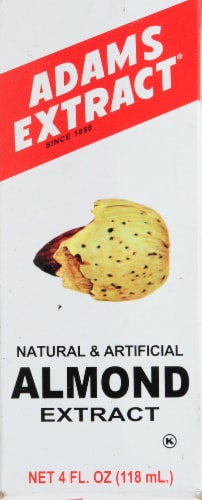 Adams Extract Natural & Artificial Almond Extract Perspective: front