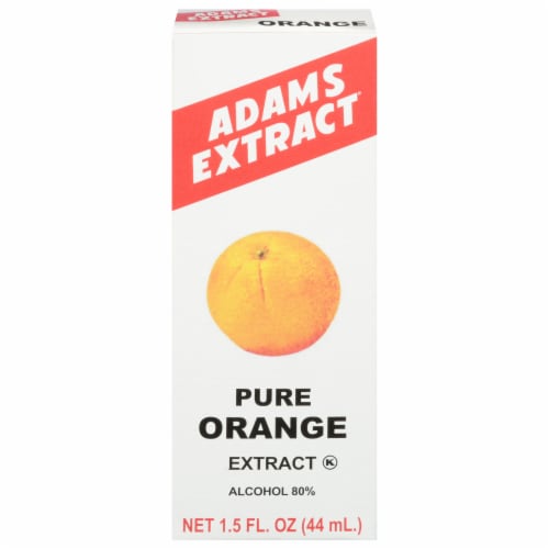 Adams Extract® Pure Orange Extract Perspective: front