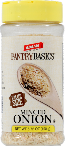 Adams® Minced Onion Perspective: front