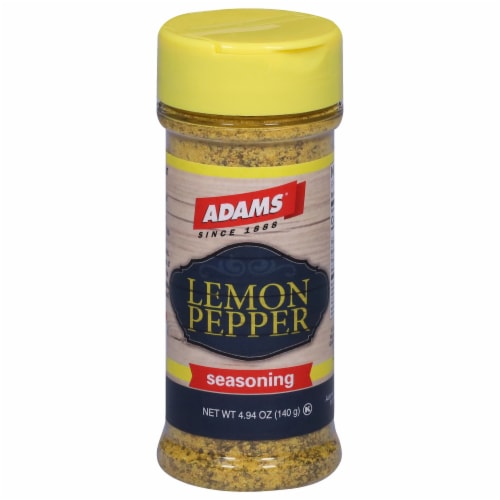 Adams® Lemon Pepper Seasoning Perspective: front