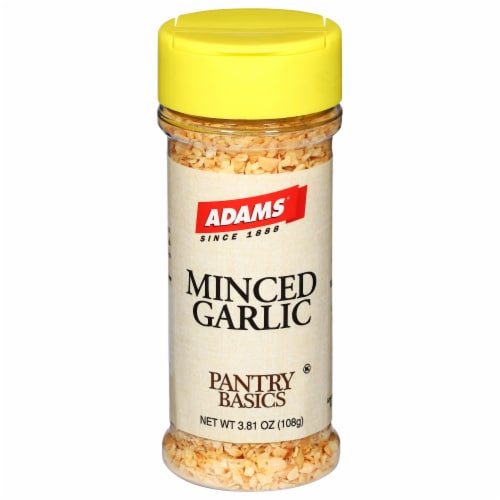 Adams® Minced Garlic Perspective: front