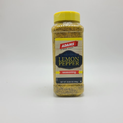 Adams Lemon Pepper Seasoning Perspective: front