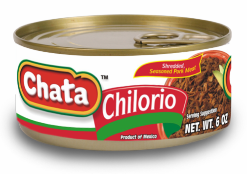 Chilorio Shredded Seasoned Pork Meat Perspective: front