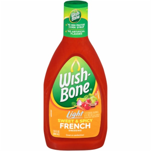 Wish-Bone Light Sweet & Spicy French Dressing Perspective: front