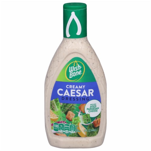 Wish-Bone Creamy Caesar Salad Dressing Perspective: front