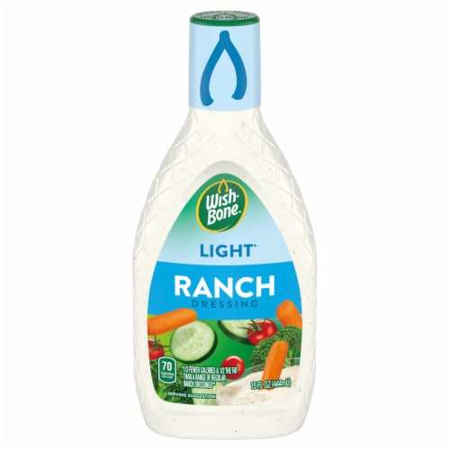 Wish-Bone® Light Ranch Salad Dressing Perspective: front
