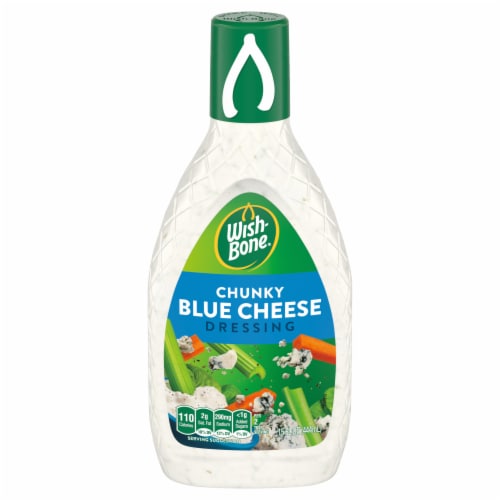Wish-Bone® Chunky Blue Cheese Salad Dressing Perspective: front