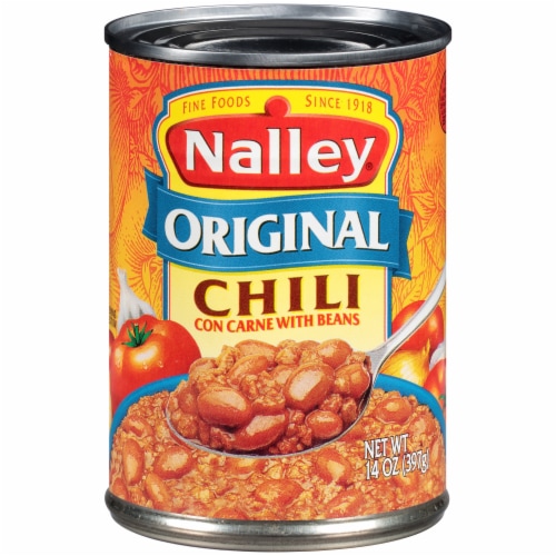 Nalley Original Chili Con Carne with Beans Perspective: front