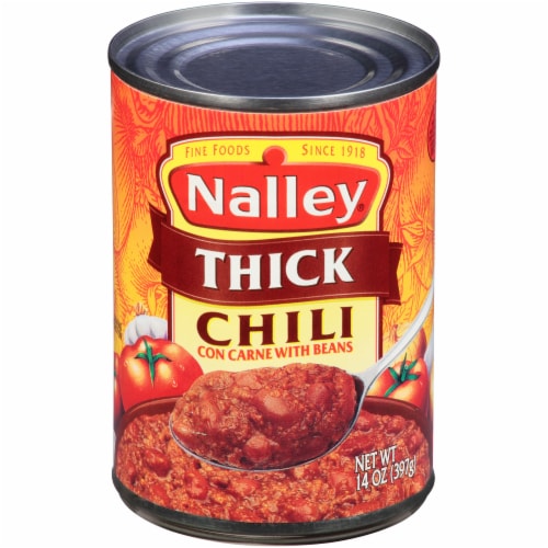 Nalley Thick Chili Con Carne with Beans Perspective: front