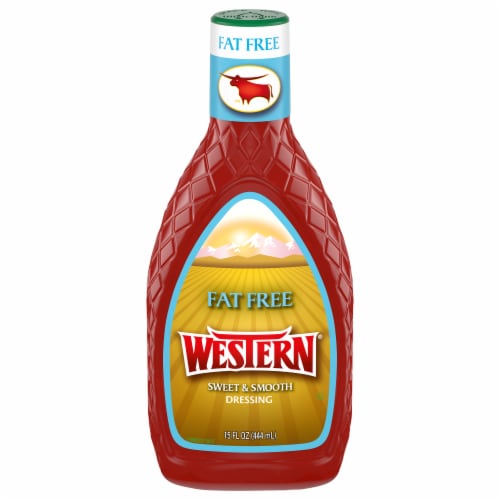 Western Fat Free Sweet & Smooth Dressing Perspective: front