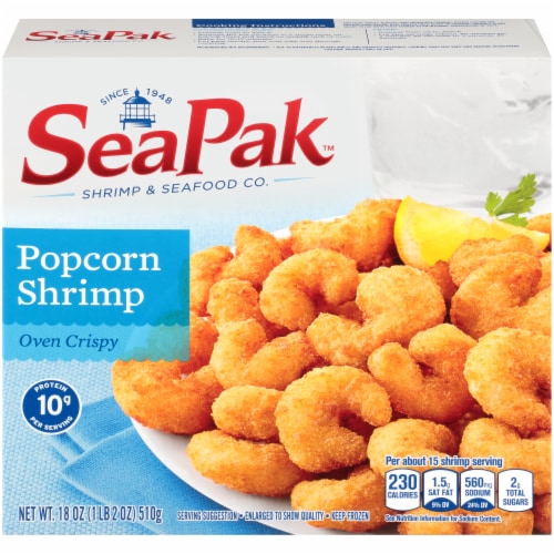 SeaPak™ Oven Crispy Popcorn Shrimp, 18 oz - Kroger