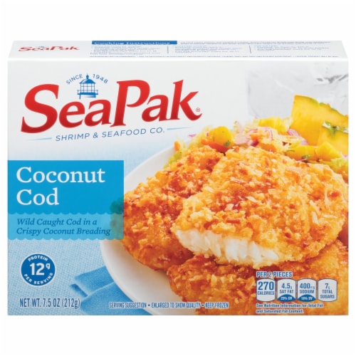 SeaPak® Coconut Cod Perspective: front