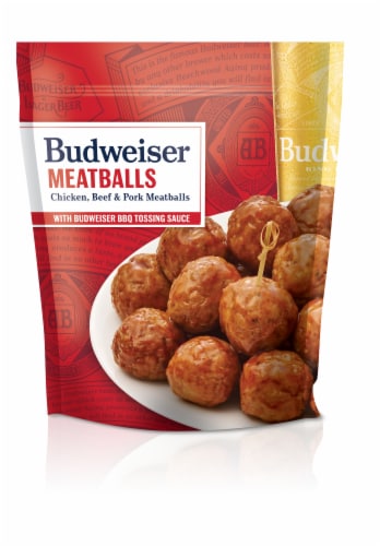 Budweiser Frozen Meatballs Perspective: front