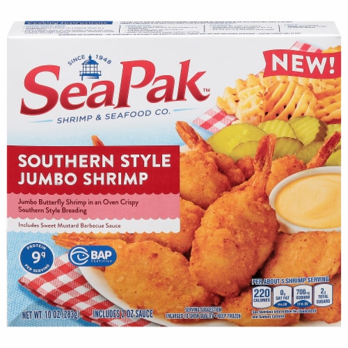 SeaPak™ Southern Style Jumbo Shrimp Perspective: front