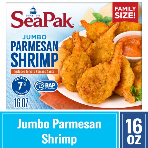 SeaPak™ Parmesan Encrusted Butterfly Shrimp, 16 oz - Kroger