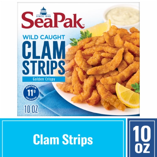 SeaPak® Clam Strips Perspective: front