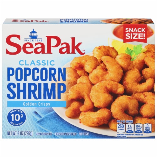SeaPak™ Classic Popcorn Shrimp Perspective: front