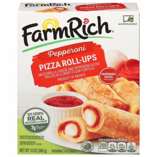 Farm Rich® Pepperoni Pizza Roll-Ups Perspective: front