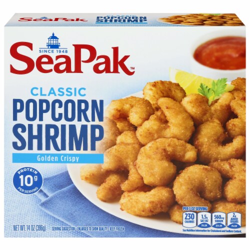 SeaPak™ Classic Popcorn Shrimp Perspective: front