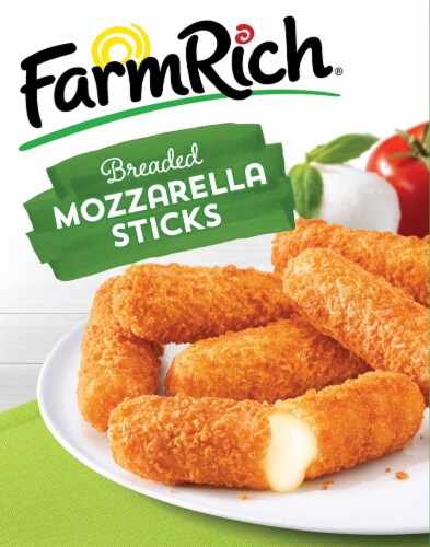 Farm Rich® Breaded Mozzarella Cheese Sticks Perspective: front